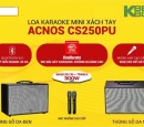 Loa Karaoke mini xách tay ACNOS CS250PU