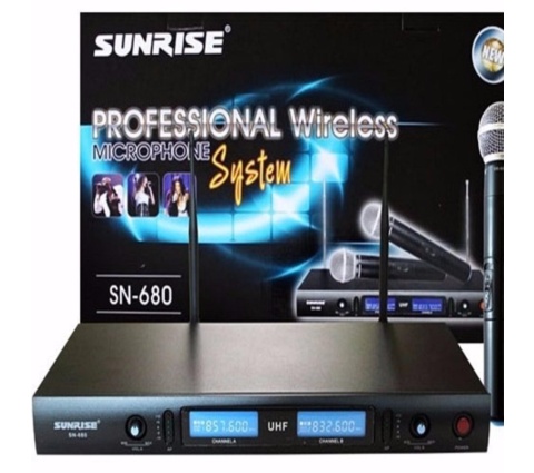 Micro không dây Sunrise SN-680